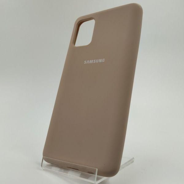 Чохол Silicone Case для Samsung для A51 Matte Pink