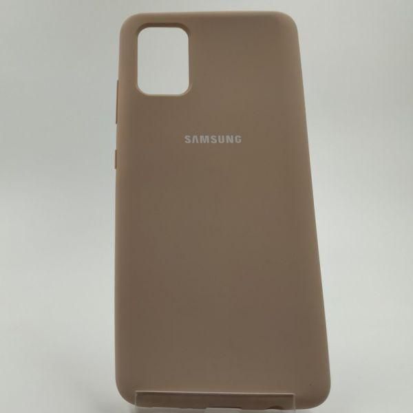 Чохол Silicone Case для Samsung для A51 Matte Pink