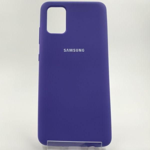 Чохол Silicone Case для Samsung A51 Purple