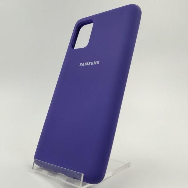 Чохол Silicone Case для Samsung A51 Purple