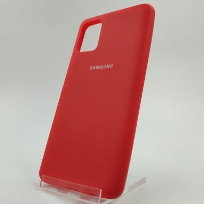 Чохол Silicone Case для Samsung A51 Red