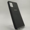 Матовий чохол Silicone Case для Samsung A51 Black