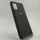 Матовий чохол Silicone Case для Samsung A51 Black