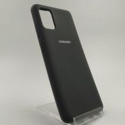 Матовий чохол Silicone Case для Samsung A51 Black