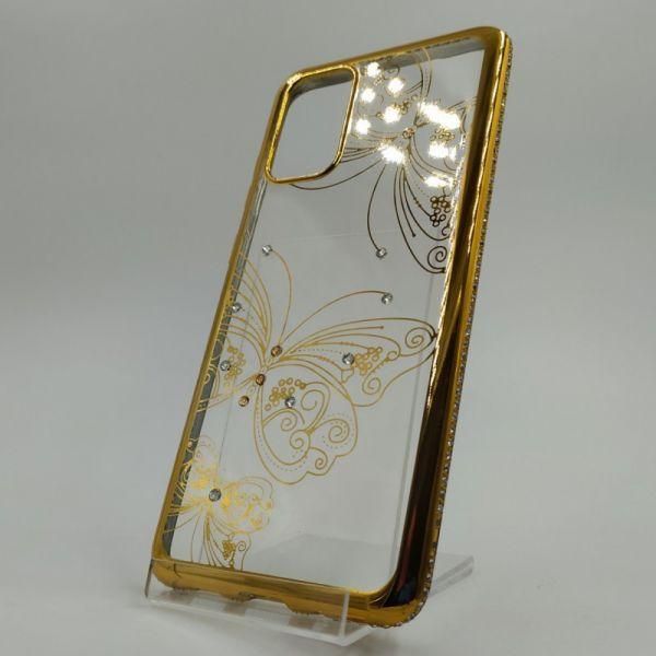 Чохол Kings Bar со стразами Samsung S20+ Butterfly(зас.тов.)