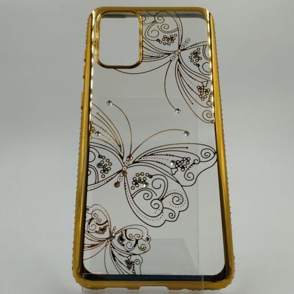 Чохол Kings Bar со стразами Samsung S20+ Butterfly(зас.тов.)