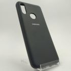Матовий чохол Silicone Case для Samsung A10S Black(зас.тов.)