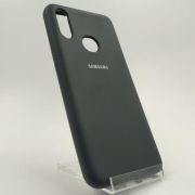 Матовий чохол Silicone Case для Samsung A10S Black(зас.тов.)