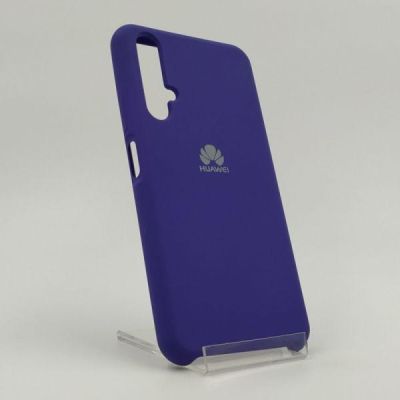 Чохол Silicone Case Huawei Honor 20 Purple(зас.тов.)