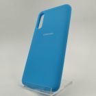 Матовий чохол Silicone Case Samsung A50/A30s JUST BLUE