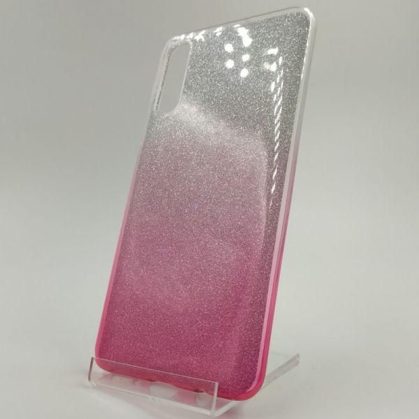 Силіконовий чохол VAJA градієнт Samsung A50/A30s/Doogee x90l Pink(зас.тов.)
