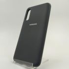 Матовий чохол Silicone Case Samsung A50/A30s Black