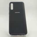 Матовий чохол Silicone Case Samsung A50/A30s Black