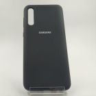 Матовий чохол Silicone Case Samsung A50/A30s Black