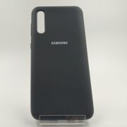 Матовий чохол Silicone Case Samsung A50/A30s Black