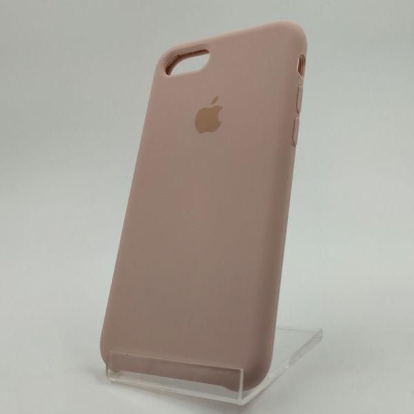 Чохол Silicone Case для iPhone 7/8G Matte Pink(зас.тов.)