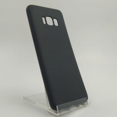 Силіконовий  чохол Simin Style Samsung S8 Black(зас.тов.)