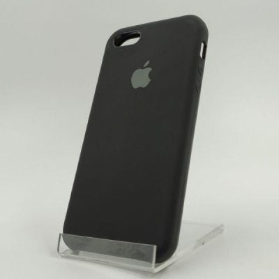 Чохол Silicone Case для iPhone 5G/5S/5SE Black(зас.тов.)