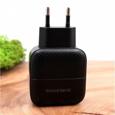 Зарядний комплект Borofone BA46A 18W PD/QC3.0 з кабелем Lightning