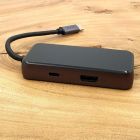 Хаб-концентратор Hoco HB23 Type-C 6в1 (USB 3.0/HDMI/PD/RJ45)(зас.тов.)
