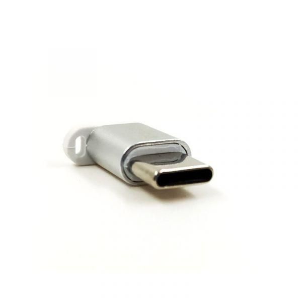 Перехідник Inkax PA-02 з Micro USB у Type-C(зас.тов.)