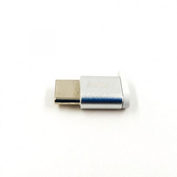 Перехідник Inkax PA-02 з Micro USB у Type-C(зас.тов.)