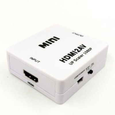 Конвертер відеосигналу HDMI на AV (3 тюльпани)