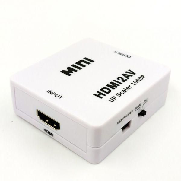 Конвертер відеосигналу HDMI на AV (3 тюльпани)