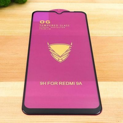 Захисне скло HOCO Full Glue Glass для для Xiaomi Redmi 9a Black