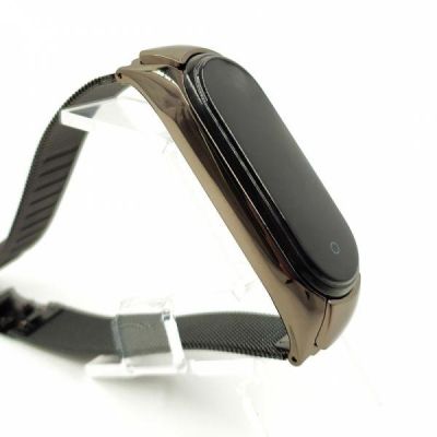 Металевий браслет для Mi Band 5 Black