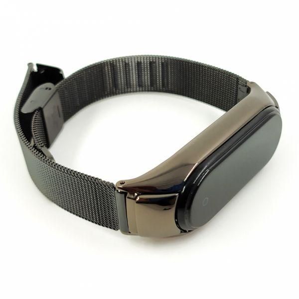 Металевий браслет для Mi Band 5 Black