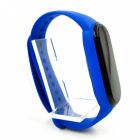 Силіконовий браслет  для Mi Band 5 Blue
