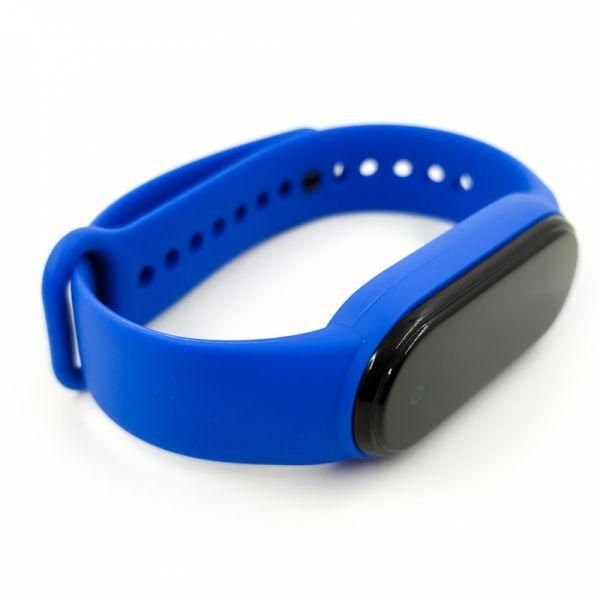 Силіконовий браслет  для Mi Band 5 Blue