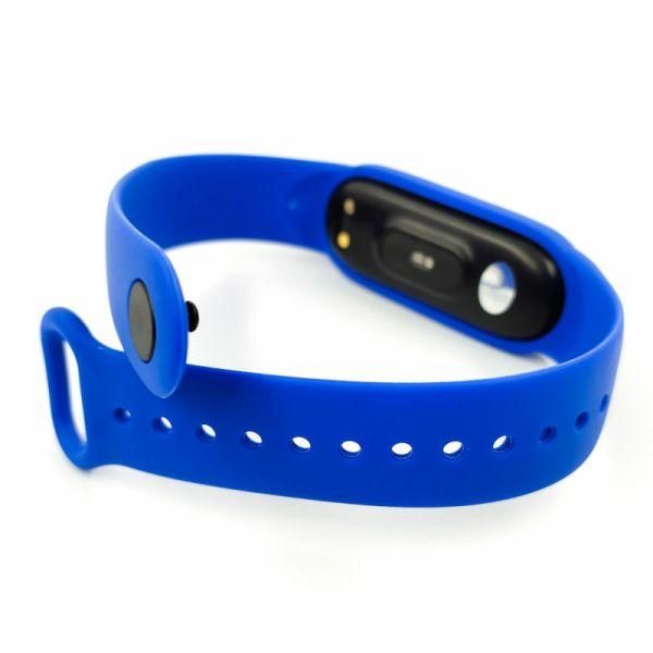 Силіконовий браслет  для Mi Band 5 Blue