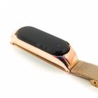 Металевий браслет для Mi Band 5 Rose Gold(зас.тов.)