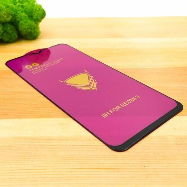 Захисне скло HOCO Full Glue Glass для для Xiaomi Redmi 9 Black