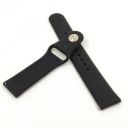 Силіконовий ремінець 20 мм для фітнес-браслета Amazfit Black