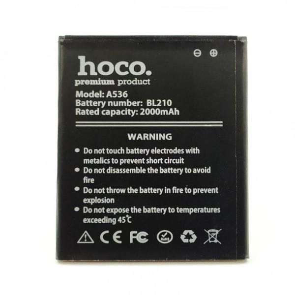 Акумулятор мобільного HOCO для Lenovo BL210(зас.тов.)