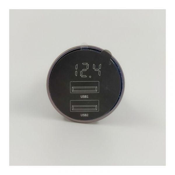 Зарядний пристрій Baseus Digital Display 24 W, 4.8 A