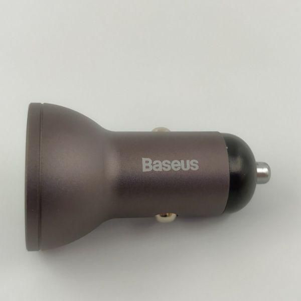 Зарядний пристрій Baseus Digital Display 24 W, 4.8 A