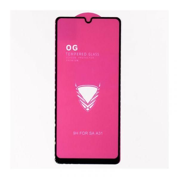 Захисне скло HOCO Full Glue Glass для Samsung A31 Black(зас.тов.)