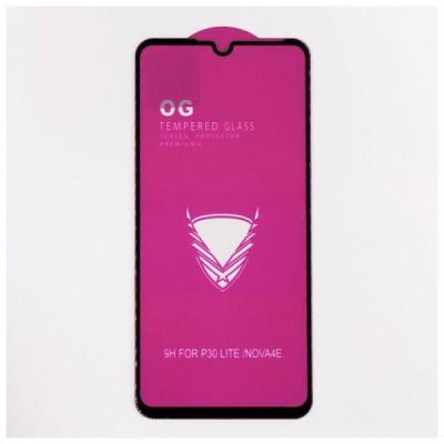 Захисне скло HOCO Full Glue Glass для Huawei P30 Lite Black