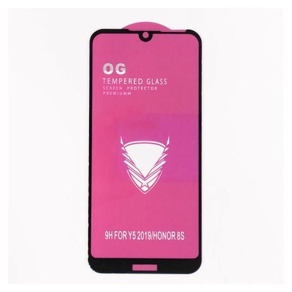 Захисне скло HOCO Full Glue Glass для Huawei Y5 2019/honor 8s/Nokia 2.2  Black(зас.тов.)
