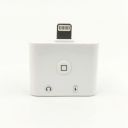 Перехідник JBC-071 Lightning у Lightning + 3,5mm jack(зас.тов.)