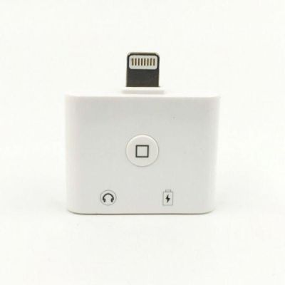 Перехідник JBC-071 Lightning у Lightning + 3,5mm jack(зас.тов.)