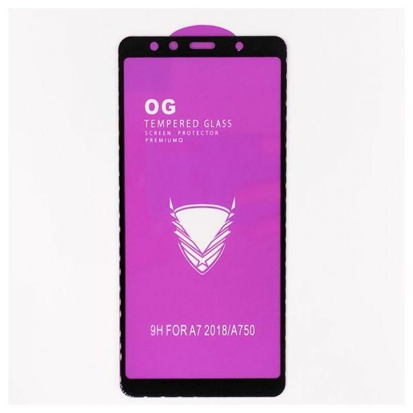Захисне скло HOCO Full Glue Glass для Samsung A7 2018 (A750) Black