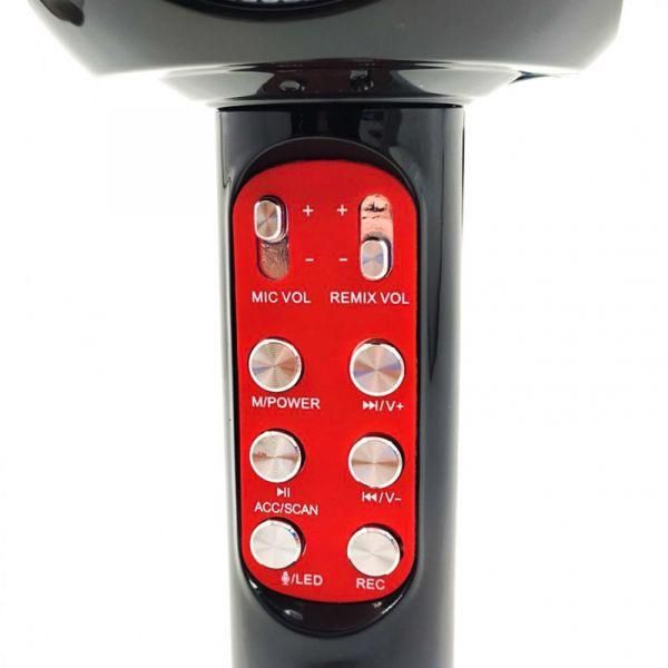 Мікрофон WS-1816 із можливістю зміни голосу та LED-підсвіткою