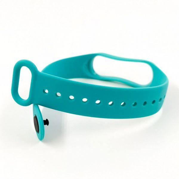Силіконовий ремінець браслет для Mi Band 3/4 Green(зас.тов.)