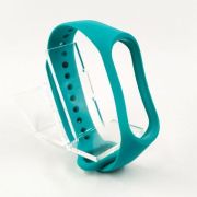 Силіконовий ремінець браслет для Mi Band 3/4 Green(зас.тов.)