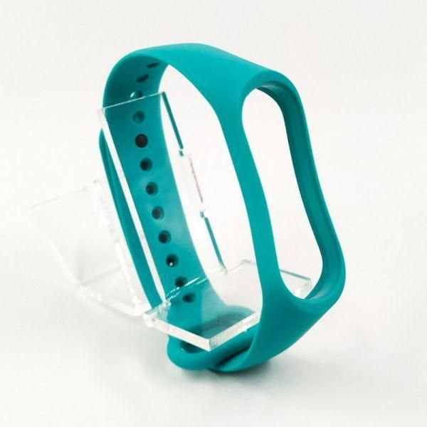Силіконовий ремінець браслет для Mi Band 3/4 Green(зас.тов.)